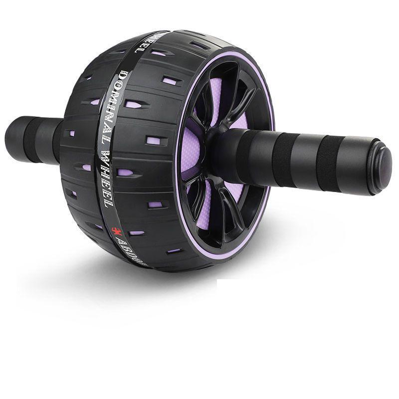 Dual Ab Wheel Roller with Knee Mat Custom Logo Abdominal Workout Exercise Strength Core Fitness Plastic EVA Materials
