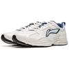 Li Ning Minimalist Trendy Lightweight Rebound Shock Absorption Non-Slip Wear-Resistant Breathable Low-Top Running Shoes Men Sneakers ARSU067-3