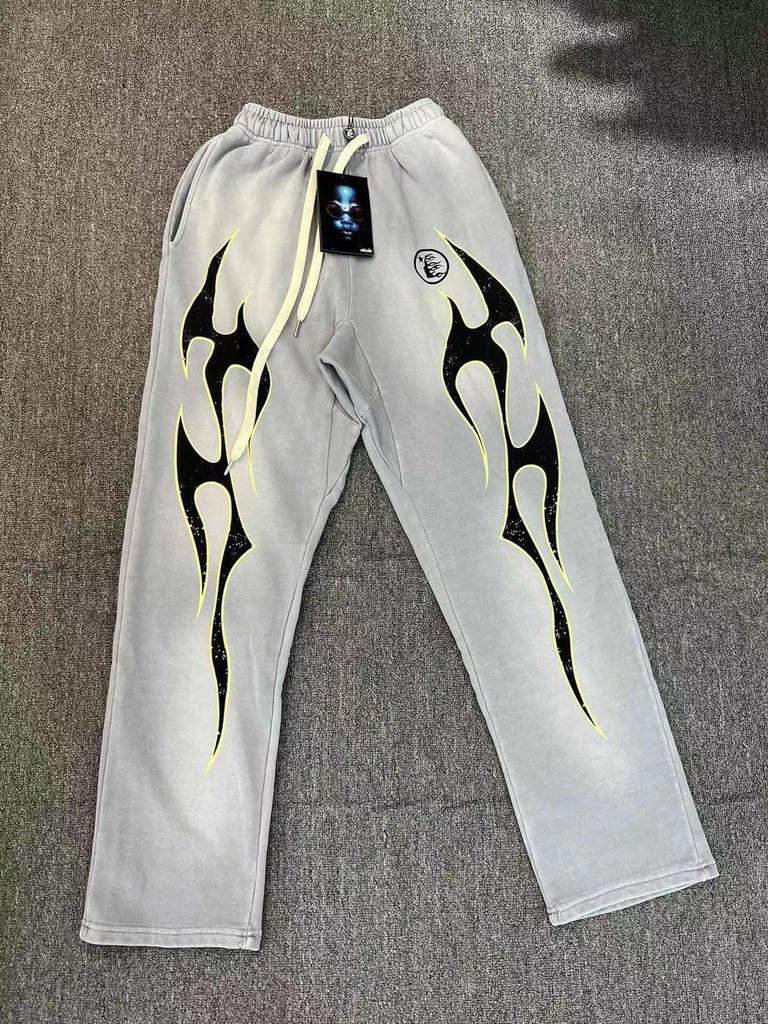 24FW Amerikanischer Retro Hellstar Studios Unisex Hoodie & Jogginghose