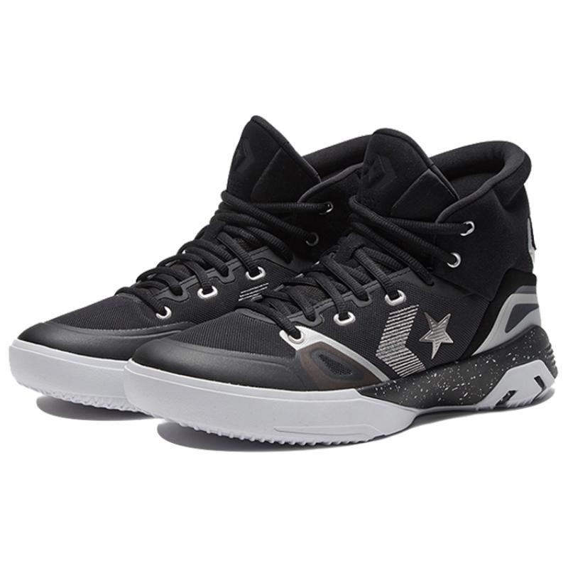 Converse G4 Comfortable and Versatile High-Top Practical Basketball Shoes Unisex Black