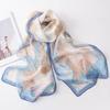 Mulberry Silk Long Scarf With High-end Feel Summer Thin Printed Shawl Women's Mother's Day Gift
