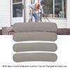 4pcs Crutch Underarm Pads Prevent Slipping Soft   Replacement Crutch Armpit Cushion