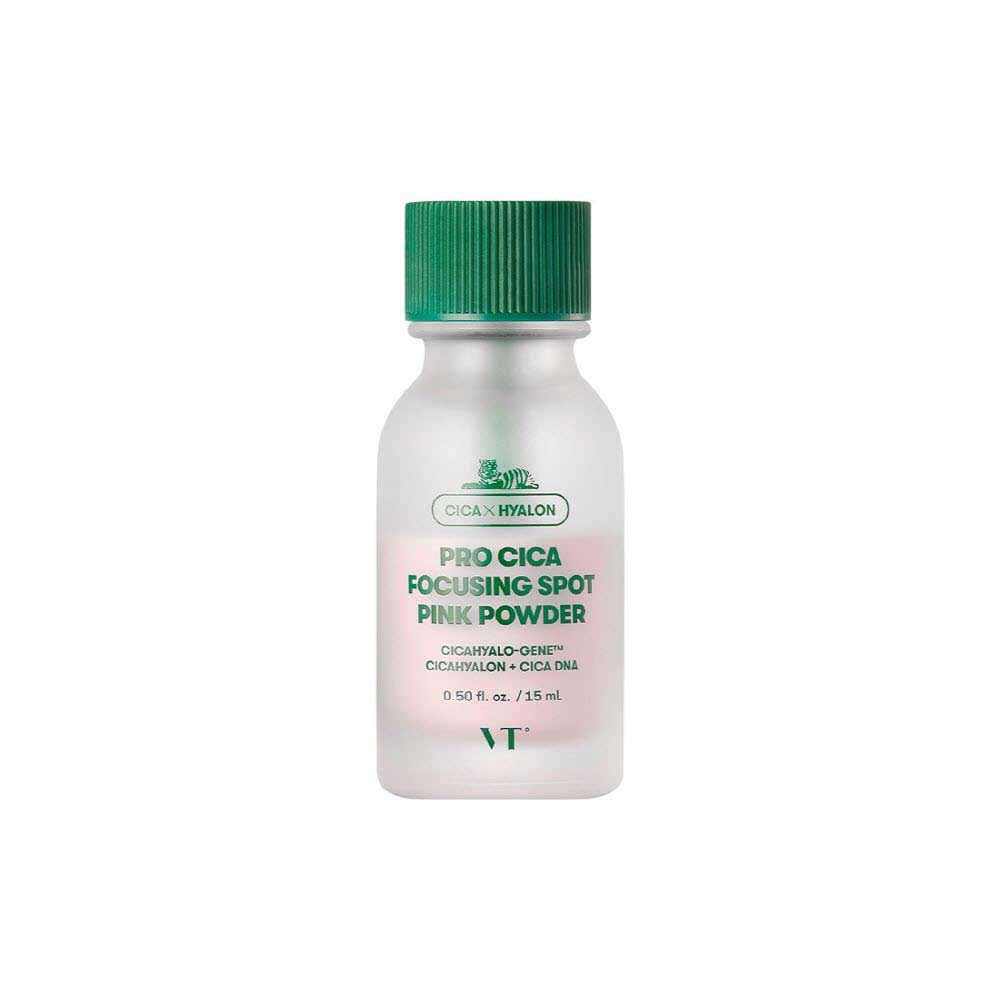 

VT Pro Cica Focusing Spot Pink Powder 15мл — Успокаивающий и успокаивающий уход за проблемной кожей категория