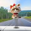 Dashboard Decor | Center Deck Ornament, 2D Acrylic Car Interior Decoration Cat Shaped for Truck RV Desk Bedside