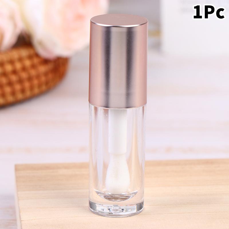 

1/3Pcs 6Ml Mini Lip Gloss Tubes With Wand Empty Travel Bottle Refillable Lipstick Tubes Containers Cosmetic Packaging Diy золотой