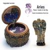 Luminous Rotating DIY Constellation Music Box: Creative Retro Gift for Girls - Perfect for Christmas or Birthdays