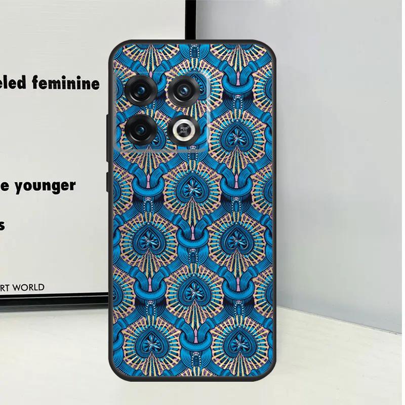 African Fabric Print For OnePlus Nord 5 CE 4 2 3 Lite N20 N30 Case For OnePlus 15R 13R 12R 13 12 11 10 Pro 10T 13T