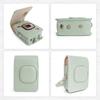 Rieibi Ochronny Pokrowiec na Aparat ze Skóry PU dla Aparatu Natychmiastowego Instax Mini LiPlay - Etui Instax Mini Liplay z Regulowanym Paskiem