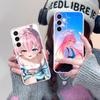 Blue Archive Takahashi Hoshino Clear Mobile Phone Case for Samsung Galaxy S25 S24 S23 S22 S21Plus FE Ultra Colorful Cover
