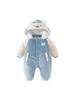 Warm Winter Jumpsuit for 0-4 Year Olds - Unisex Cotton Coat for Boys & Girls