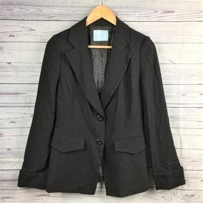 Made In Japan HOMEOSTYLE Tailored Jacket 42 Women M Black(USED)