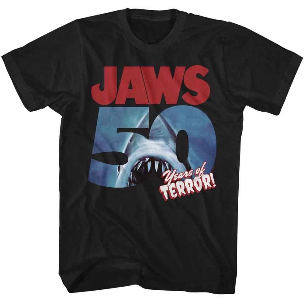Jaws - 50 Years Of Terror - Officially Licensed American Classics - Front Print S