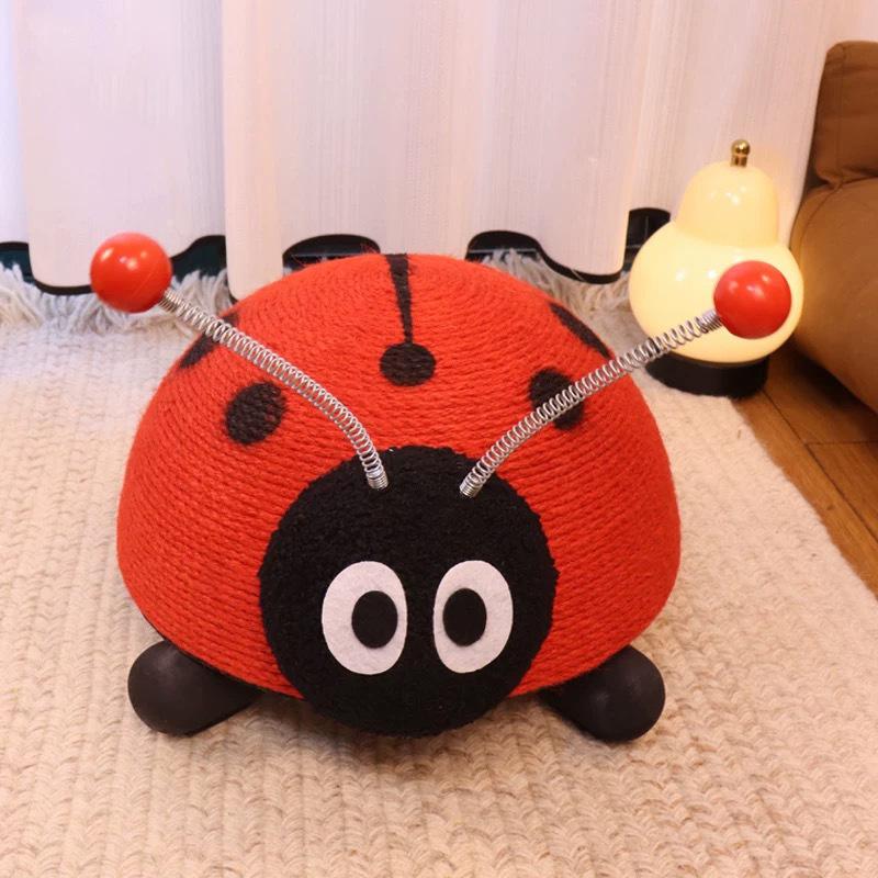 

Turtle Shaped Cat Scratcher Natural Sisal Scratching Furniture Protector for Dog Cat Interactive Sisal Toy for Cats Pet Products 36x31x21cm