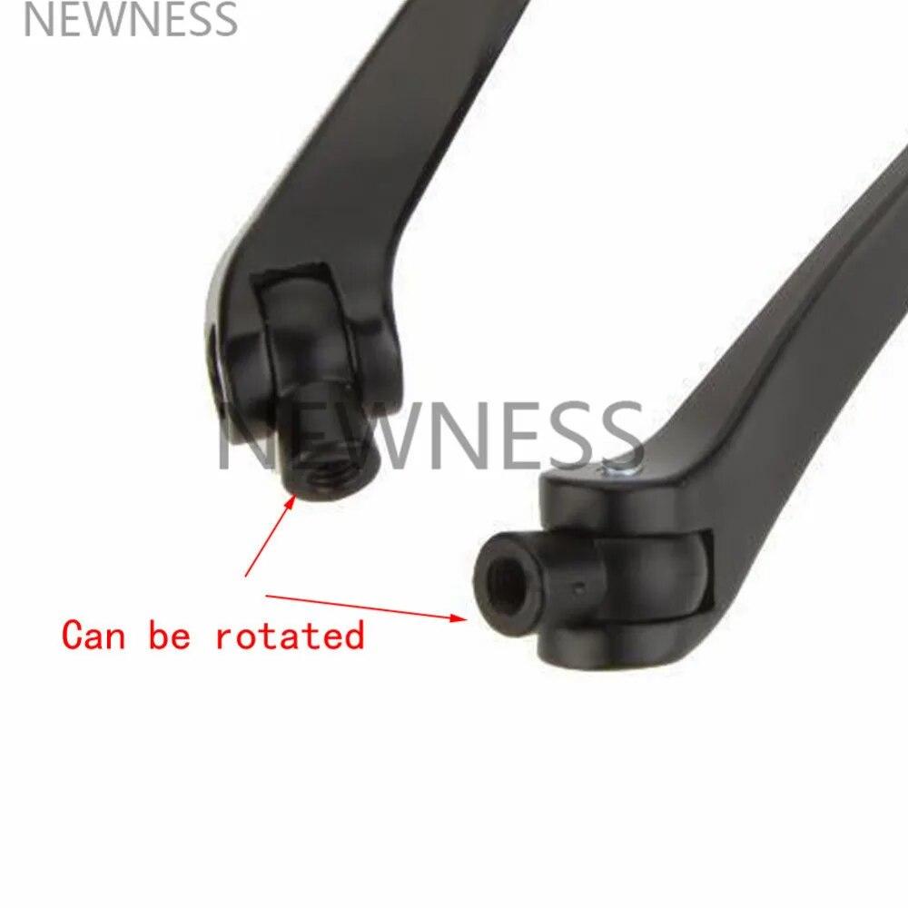 Motor Mirror Scooter E-Bike Rearview Mirrors Electrombile Back Side Convex Mirror 8mm 10mm Carbon Fiber Universal Cafe Racer