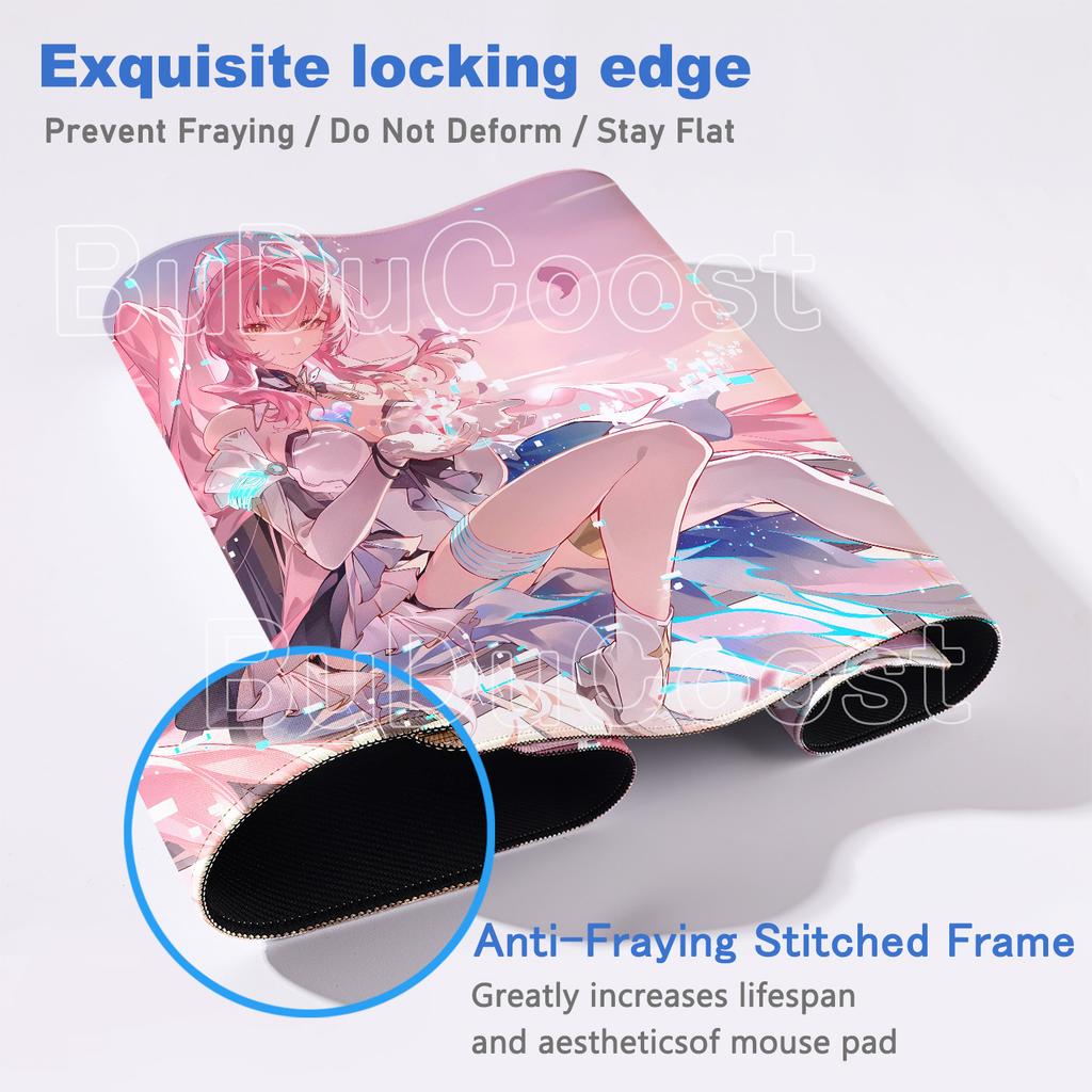 Wuthering Waves Mouse Carpet Aemeath Mause Pad Gamer Keyboard Mat Pads Mornye Protector Laptops Large Mousepad Cartoon Desk Mats