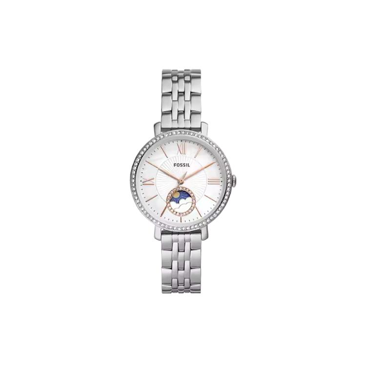 

FOSSIL Wrist Watch Quartz Movement Stainless Steel Strap 36mm White Dial Women s Watch 30m Water Resistant ES5164 White Dial