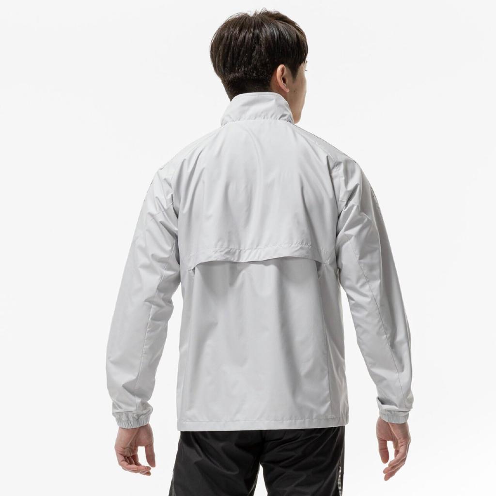 Mizuno MC Line Windbreaker and Training Alloy Gray X Size 32MEC015 Jacket, Water-Repellent Windproof, Wear, Unisex, Black, L,