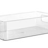 Desktop Storage Box Large Capacity Cosmetic Organizer Case Acrylic for Home Room