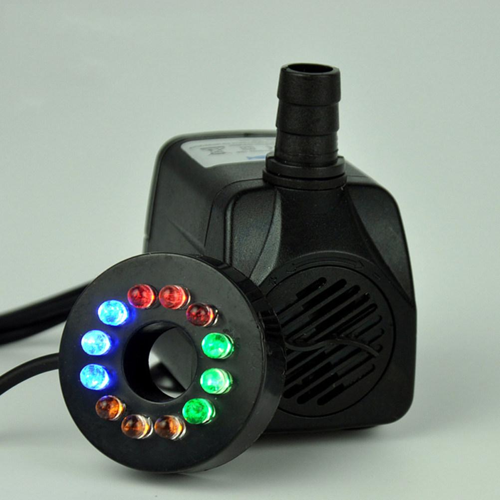 10W Submersible Water Pump for Small Ponds Desktop Fountains Aquariums Water Gardens with Adjustable Flow Rate