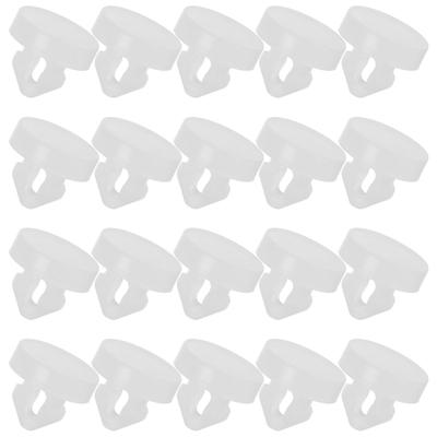 Cabilock 20pcs Borracha de Partículas Borracha Pedal de Freio Batente de Carro Pedal de Freio