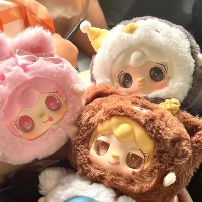 Seria Cutii Surpriză de Pluș Yooki Oxygen Prima Generație Ornamente Decorative cu Personaje Drăguțe la Modă Cadou Păpușă Drăguță de Pluș