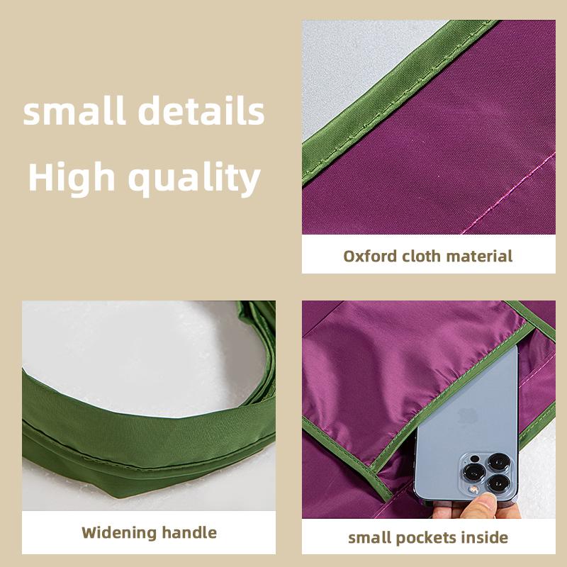 Environmentally Friendly Shopping Bag, Foldable One Shoulder Carrying Bag, Portable Supermarket Grocery Bag