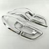 For Renault Kadjar 2016 2017 2018  ABS Chrome Rear Light Cover Trim Rear Lamp Decoration Protector Frame Car Styling