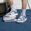 MLB Chunky Liner Mid Blue White Sneakers 3ASXCDN3N-43BLD
