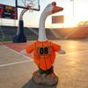 Sports Ball Goose Outfit Soccer Basketball Baseball Rugby Porch Goose Costume Game Day Clothes for 23