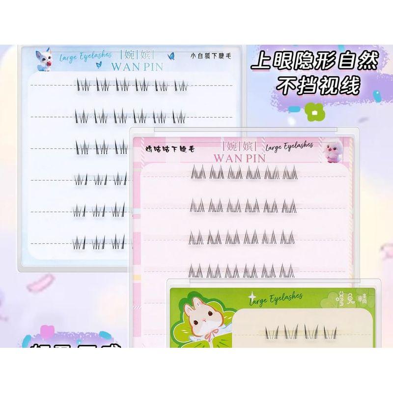Mogugu - Glue-free Multipack False Eyelashes Cluster (Various Designs)