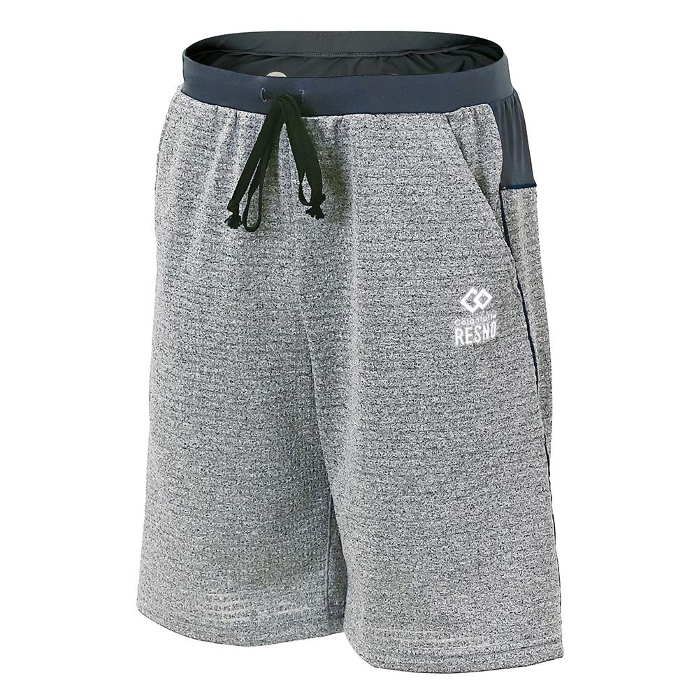 

RESNO Switching Pants Half AJDKB68M Серый x Синий [Colantotte]