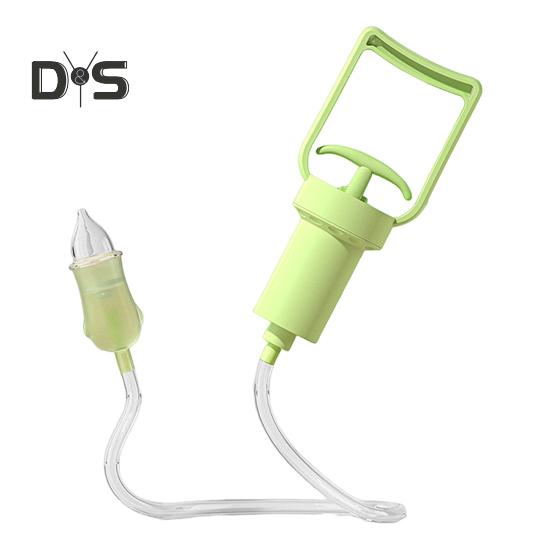 

Детский назальный аспиратор, очиститель носа, компактный дизайн, портативный, удобный в использовании аспирационный насос, ручной назальный аспиратор для ребенка светло-зеленый