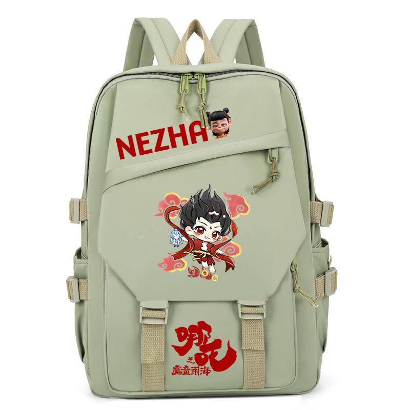 Nezha's Devil's Child Haohai School Bag Primary School Students Large Capacity Backpack Children's School Backpack Trend Fashion
