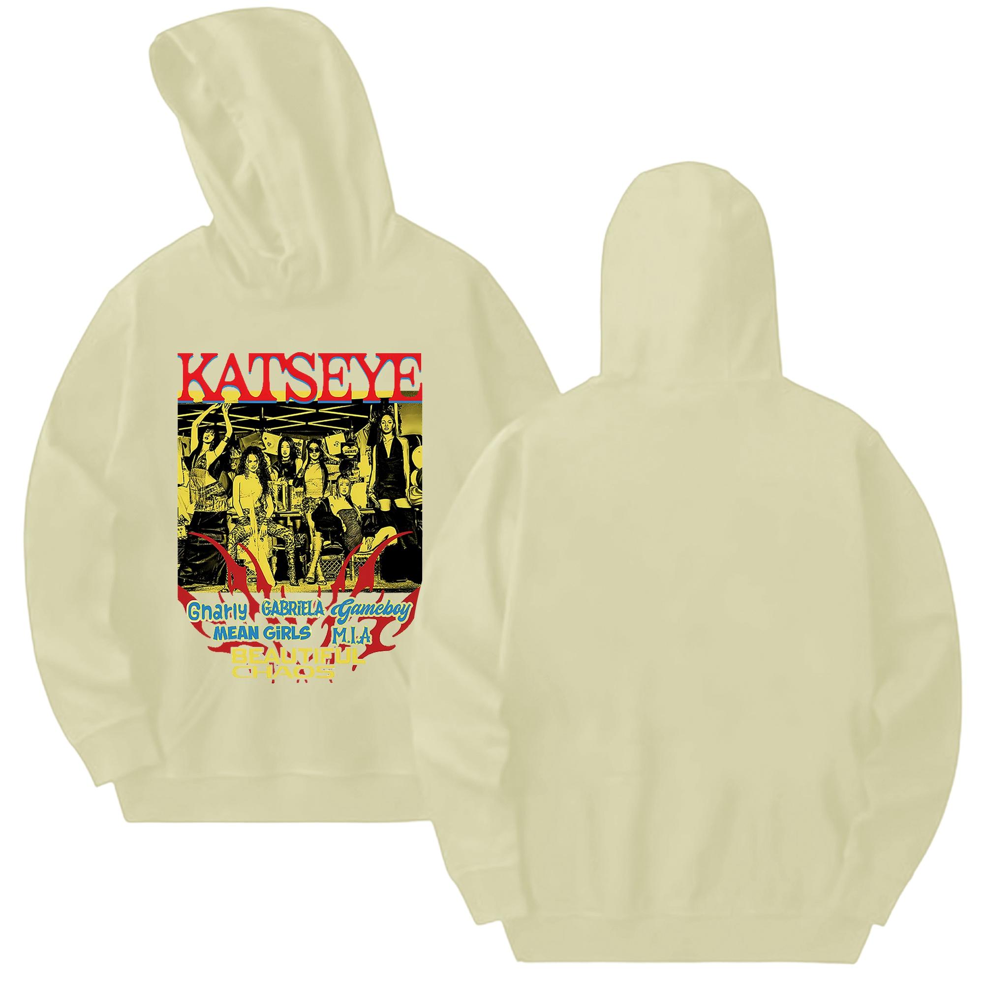 Women s Fashionable Casual Hooded Long Sleeved Printed Sweatshirt XL