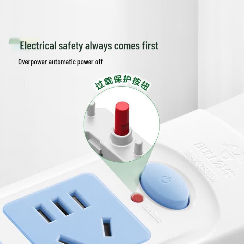 BULL GN-211 4-Outlet Power Strip