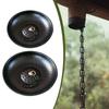 Bowl with Rain Anchor Chain, for Patio, Lawn And Outdoor Use.