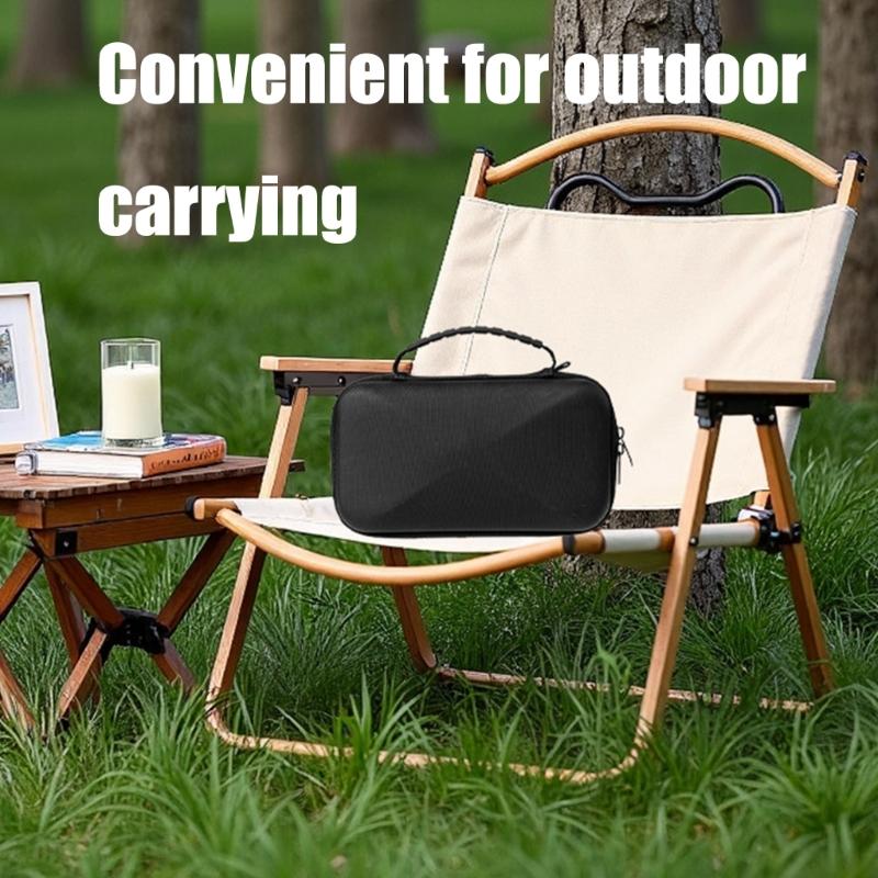 Shockproof Organiser EVA Hard Shell Carrying Case Storage Bag for OM 7/7P Handheld Gimbals Black