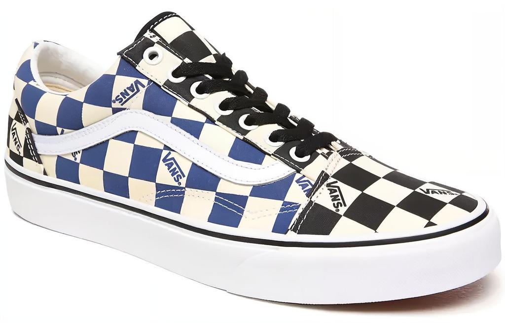 Old Skool Vans 'Big Check Black Navy' VN0A4U3BWRT