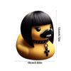 Devil Duck Ornament Car Ducks For Dashboard Satan Punk Gothic Death Rock Duck Bookshelf Desktop Wine Cabinet Decoration