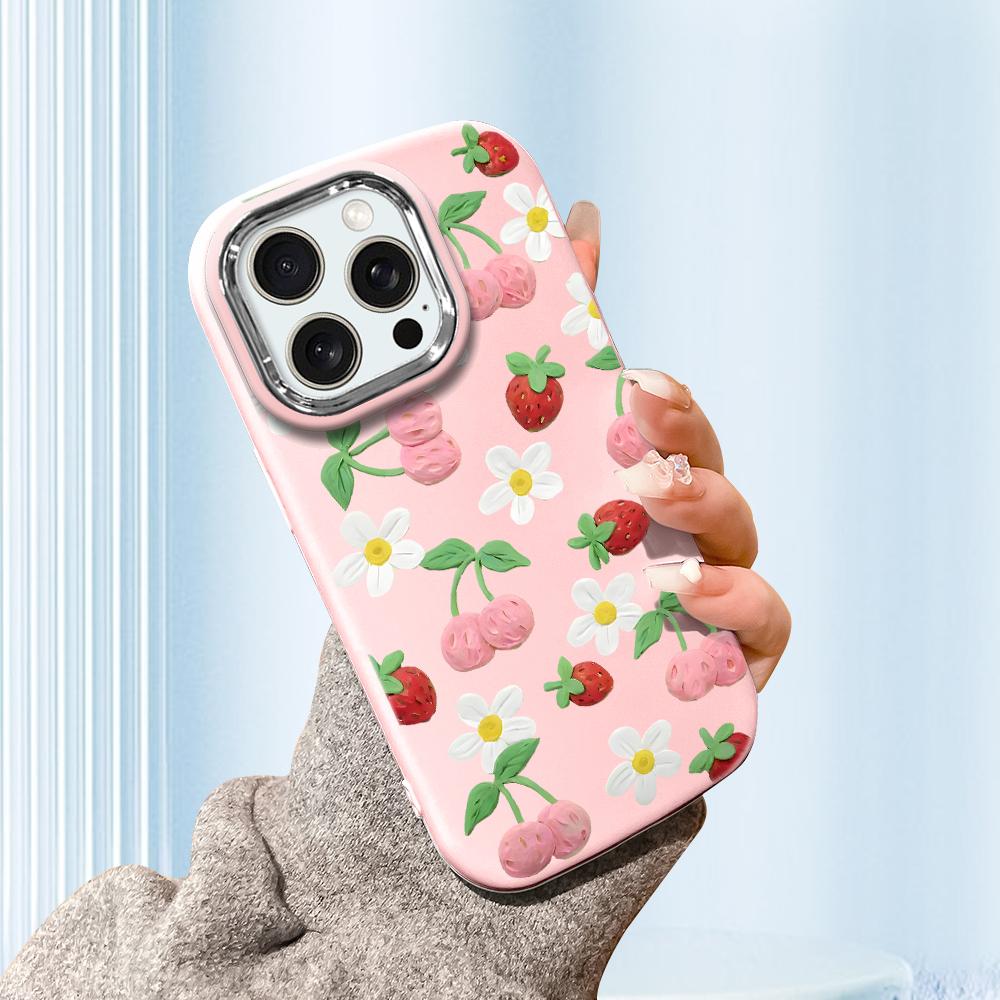 Solid farge Sølvkant-objektiv Fatty deksel Mykt TPU flytende silikondeksel Støtsikkert telefondeksel for Huawei Honor iPhone Infinix Tecno Vivo