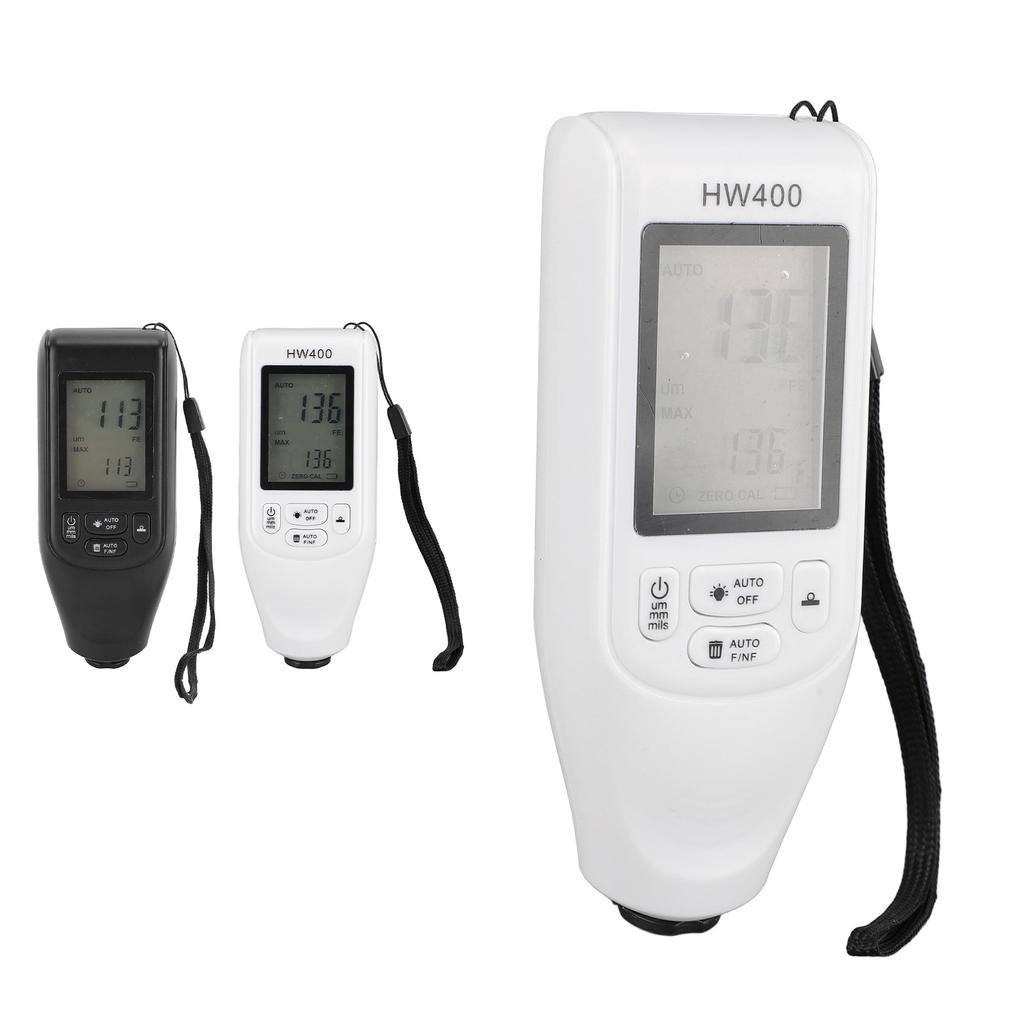 Lackschichtdickenmessgerät 0-2000um 3 Einheiten FE NFE Automatische Erkennung Digitales Schichtdickenmessgerät