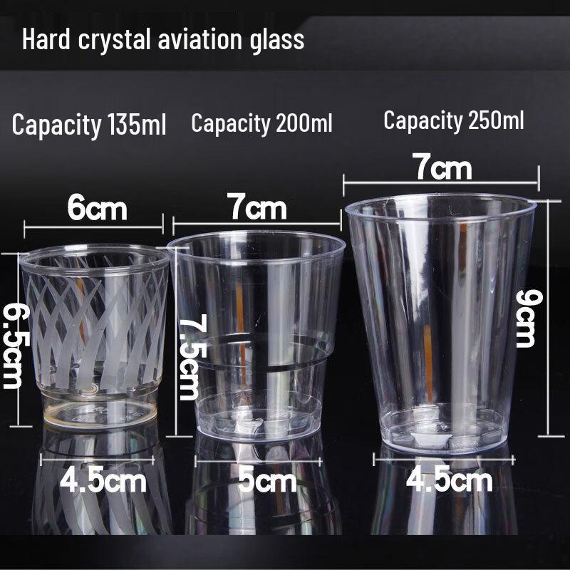 Bei Yi Pin 200ml Disposable Crystal Airline Cups