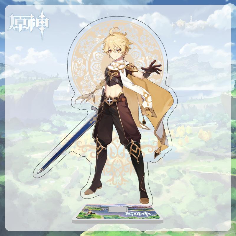 

Акриловая большая стойка высотой 16 см с персонажами из Мондштадта, Ли Юэ и Инадзума из Genshin Impact 16cm