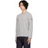 Comme des Garçons PLAY COMME des GARCONS PLAY FW25 x Invader Double Pixel Heart Long Sleeve T-Shirt 'Gray' Men's AZ-T330-051-2