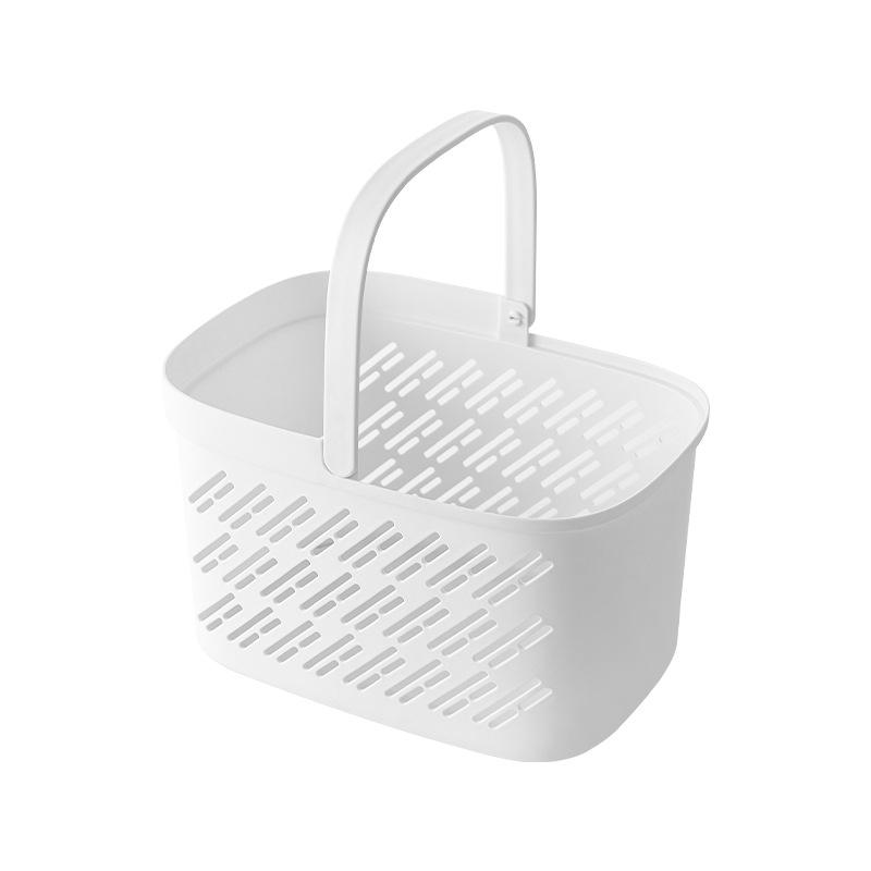 Hand-held Bath Basket Storage Basket, Bathroom Hand-held Bath Basket Dry and Wet Separation Storage Basket, Bathroom Bath Basket
