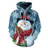 Spring Autumn Men's Hoodies Christmas Series 3D Printed Sweatshirt Long Sleeve Pullover Loose Comfortable Casual Couple Hoodie