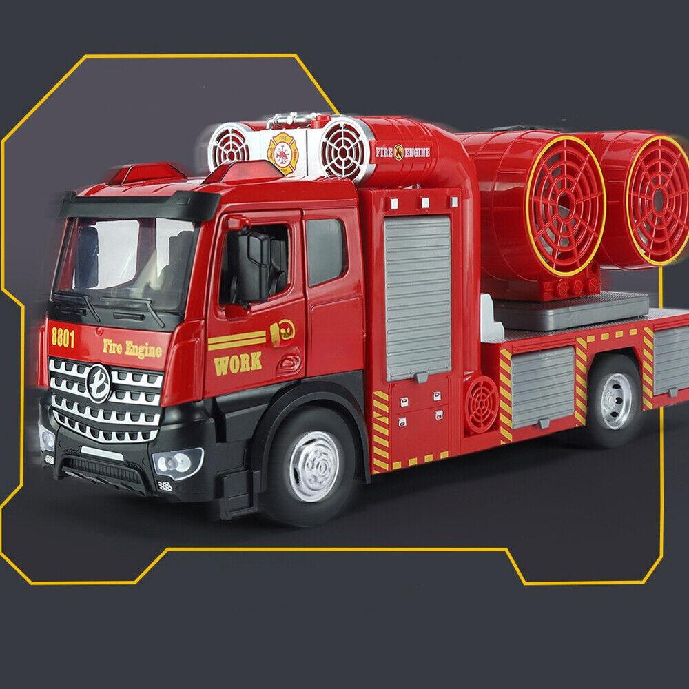 Jucărie cu mașină de pompieri 1/18 Mașină de pompieri Model de colecție de jucării pentru băieți