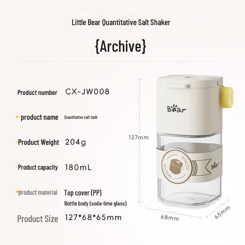 BEAR Quantitative Salt Shaker
