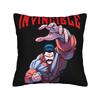 Invincible Comic Book Character Profile Design Pillow Cover Fashion Pillow Case For Chair Sofa Home Decor Soft Cushion Cover