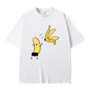 Banana Naked Funny Meme T Shirt Men Women Casual Cartoon Humor T-shirt Male Cotton Vintage Oversized Short Sleeve Print T-shirts